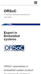 Mobile Screenshot of orsoc.se